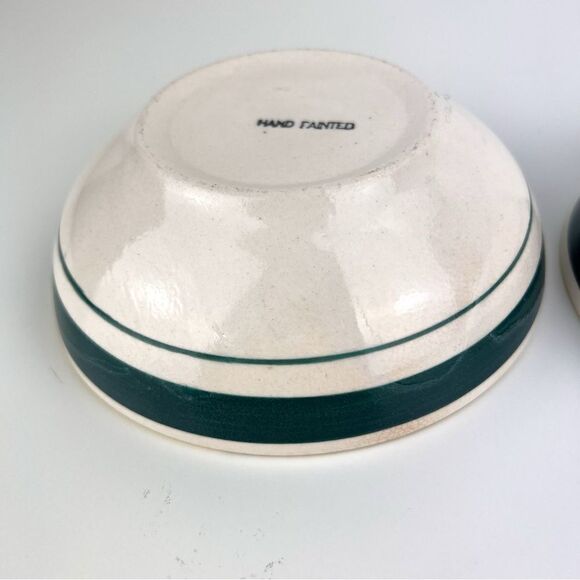 Pennsylvania Folk Art Dutch Salad Bowl Hand-Painted - Picture 7 of 12